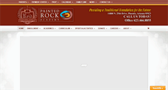 Desktop Screenshot of paintedrockacademy.com