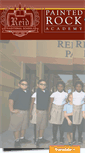 Mobile Screenshot of paintedrockacademy.com